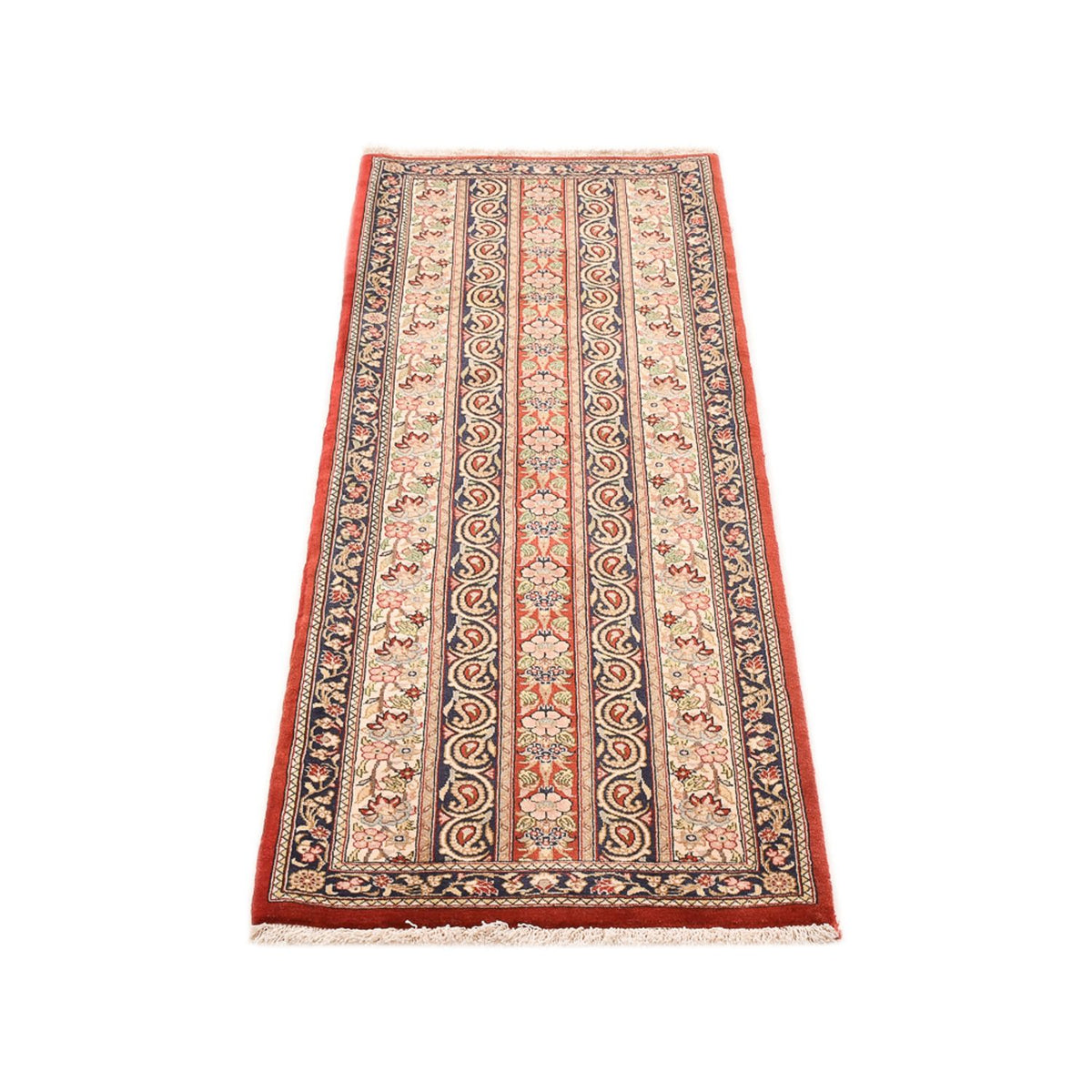 Runner Persisk matta - Ghom - Kunglig - 156 x 55 cm - mörk beige