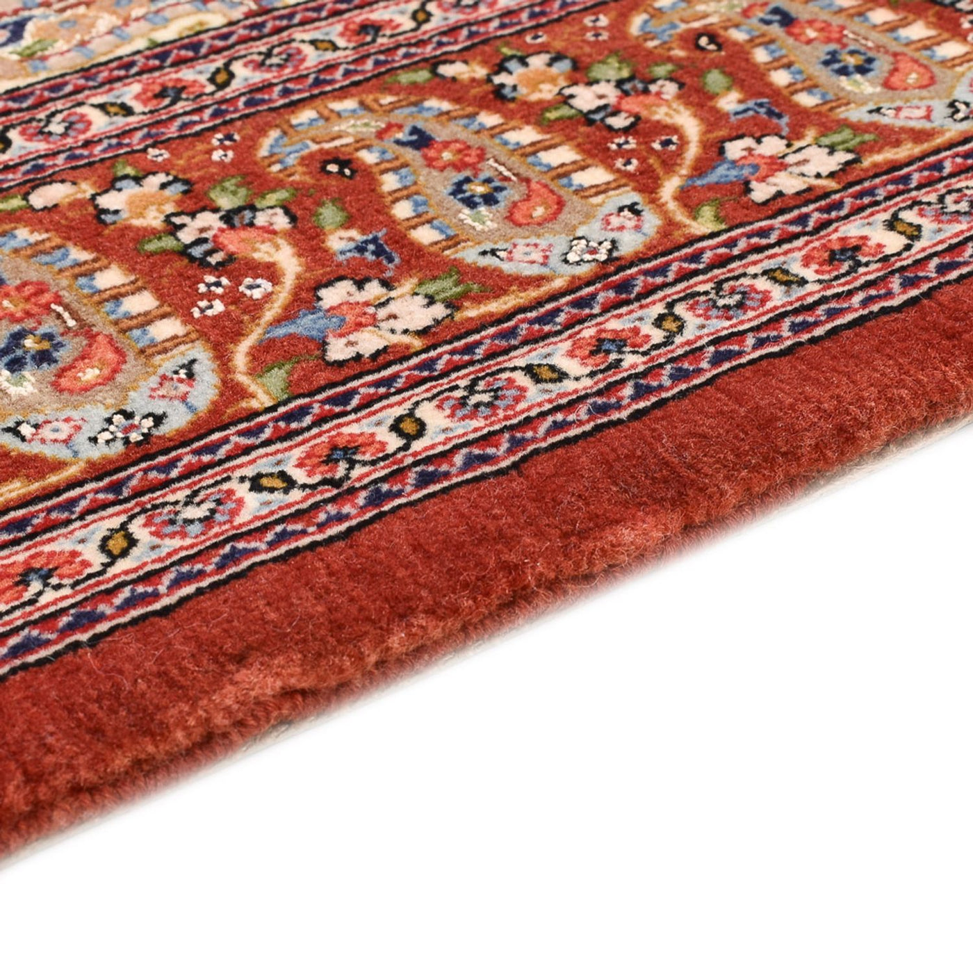 Persisk matta - Ghom - Kunglig - 157 x 101 cm - ljusbeige