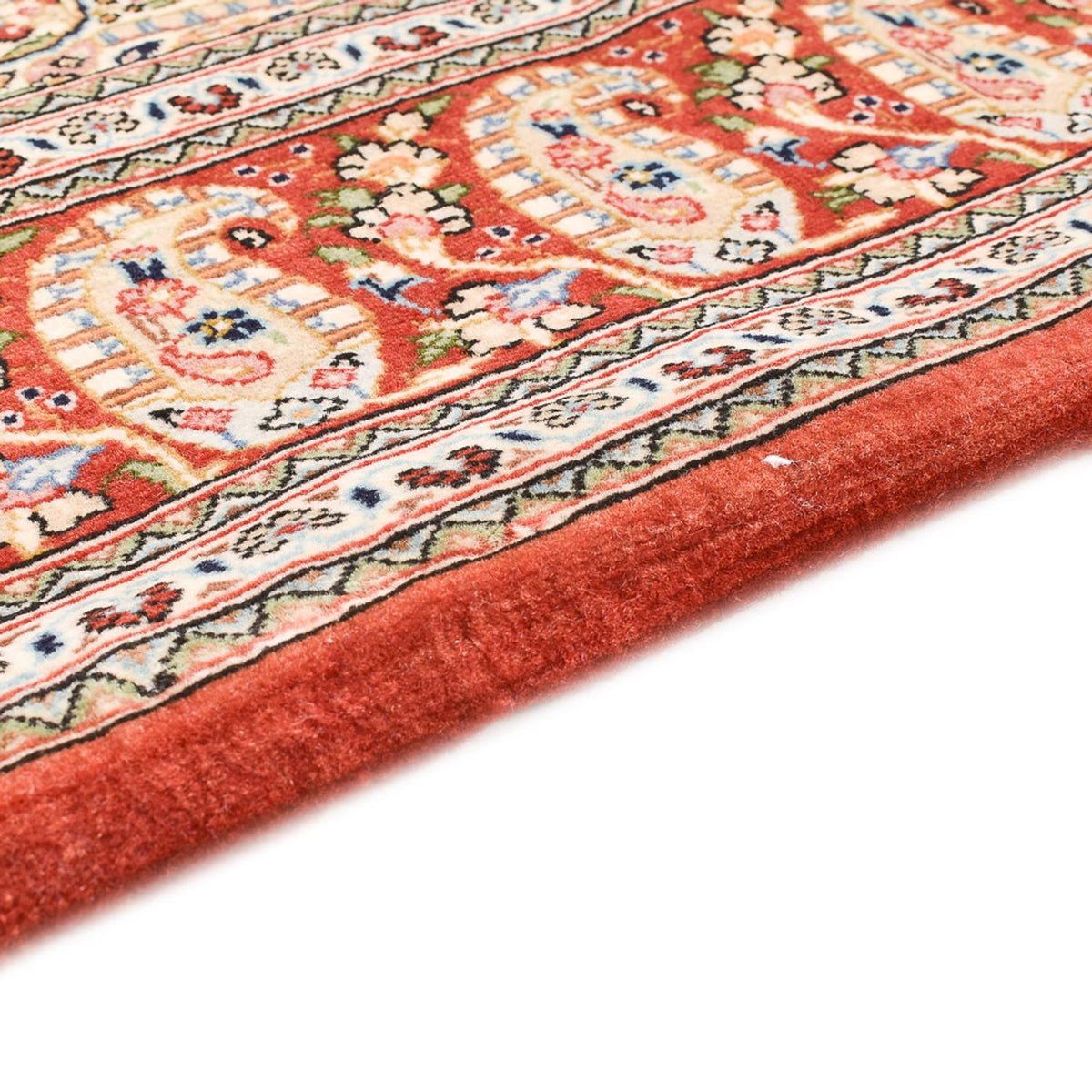 Persisk matta - Ghom - Kunglig - 150 x 105 cm - ljusbeige