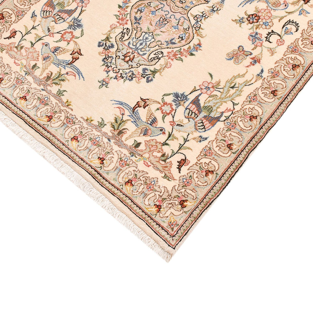 Runner Persisk matta - Ghom - 193 x 77 cm - beige