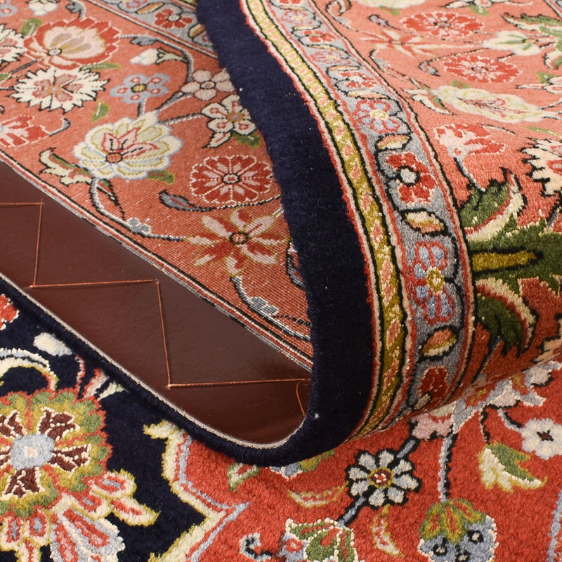 Persisk matta - Ghom - Kunglig - 227 x 140 cm - mörkblå