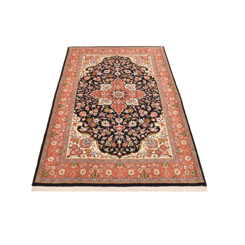 Persisk matta - Ghom - Kunglig - 227 x 140 cm - mörkblå