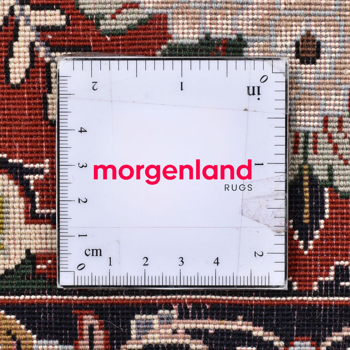 Persisk matta - Ghom - 104 x 68 cm - röd