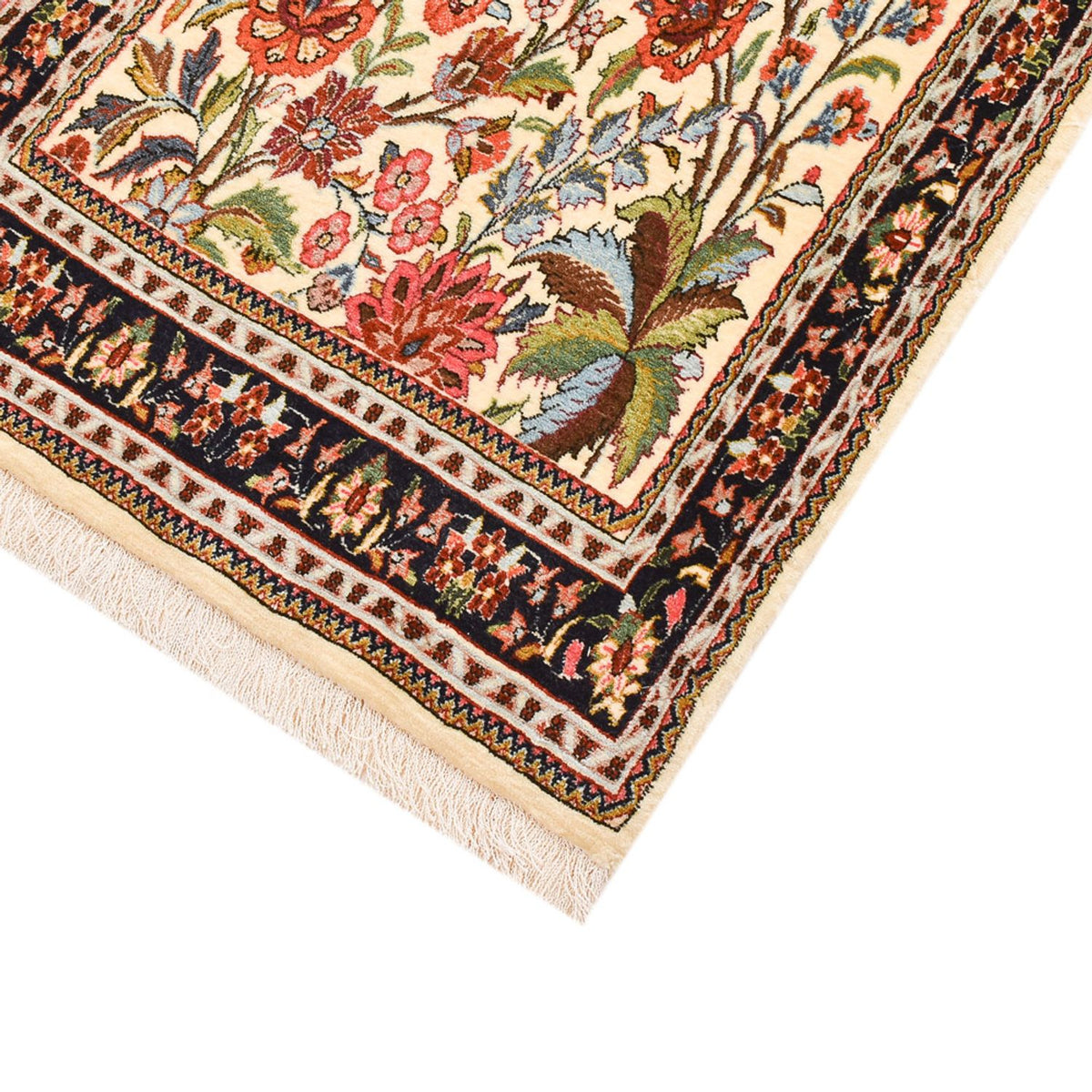Runner Persisk matta - Ghom - Kunglig - 204 x 57 cm - beige