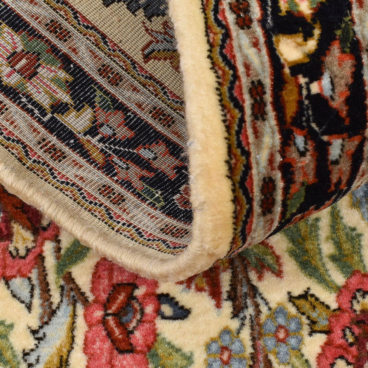 Runner Persisk matta - Ghom - Kunglig - 204 x 57 cm - beige