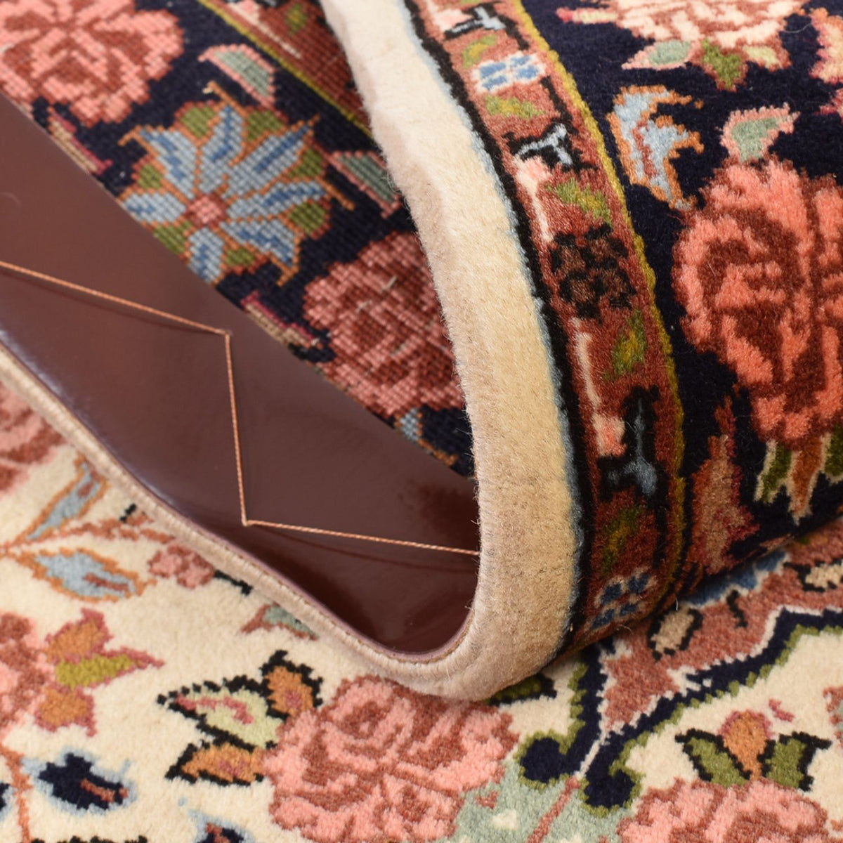 Persisk matta - Ghom - 120 x 70 cm - flerfärgad