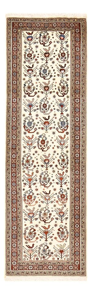 Runner Gabbeh-matta - Kashkuli Persiska - 213 x 65 cm - beige