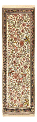 Runner Persisk matta - Ghom - Kunglig - 203 x 63 cm - ljusbeige