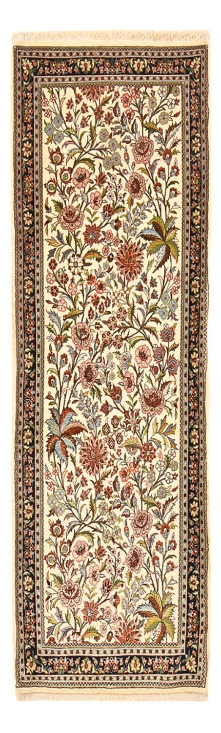 Runner Persisk matta - Ghom - Kunglig - 203 x 63 cm - ljusbeige