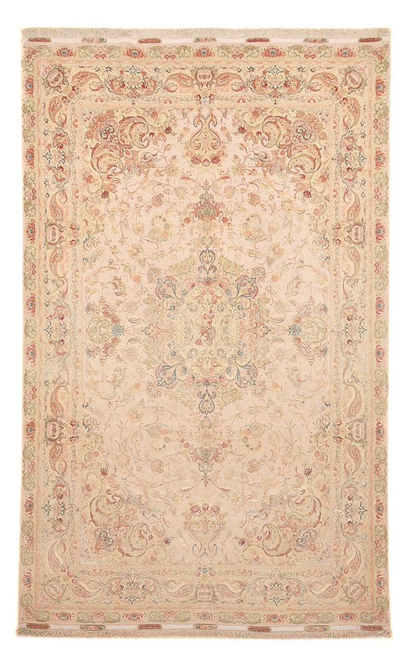 Persisk matta - Tabriz - Royal - 314 x 200 cm - ljusbeige