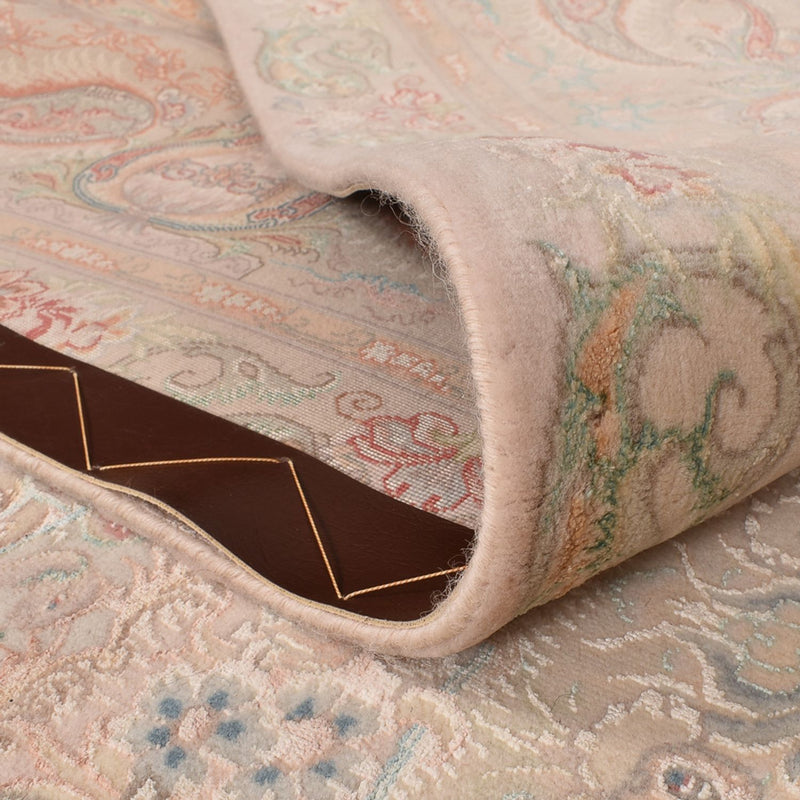 Persisk matta - Tabriz - Royal - 314 x 200 cm - ljusbeige