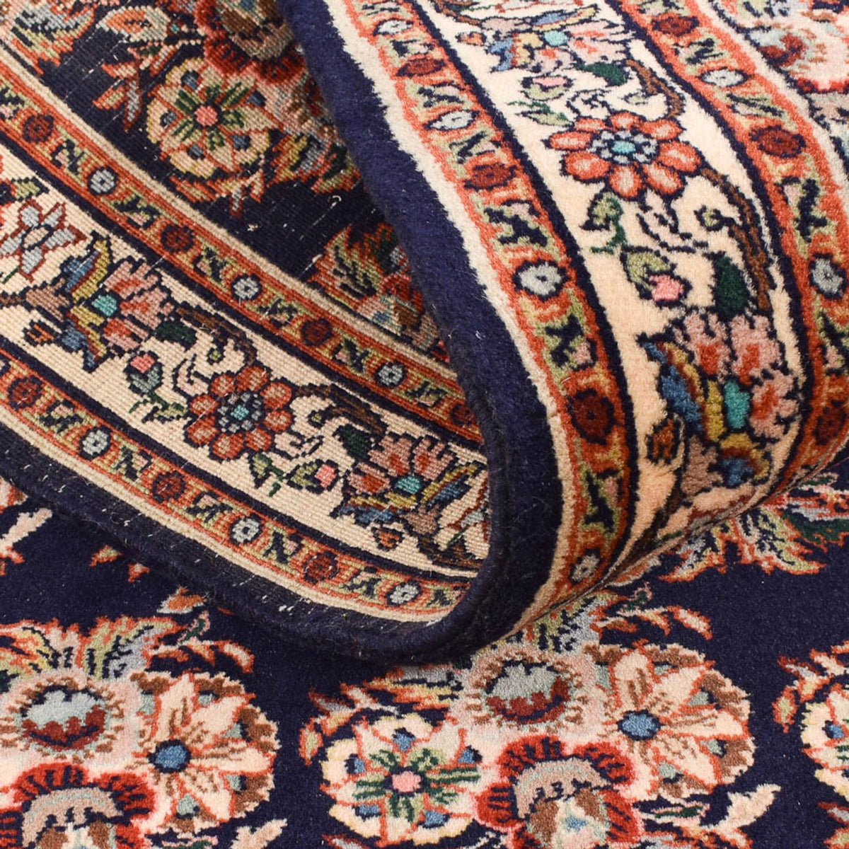 Runner Persisk matta - Bijar - 242 x 72 cm - mörkblå