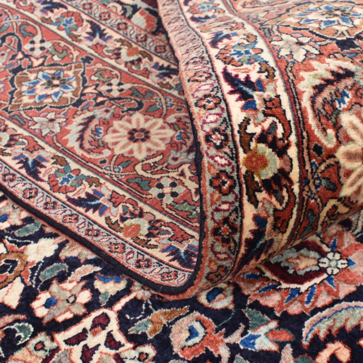 Persisk matta - Bijar kvadrat  - 210 x 210 cm - rost