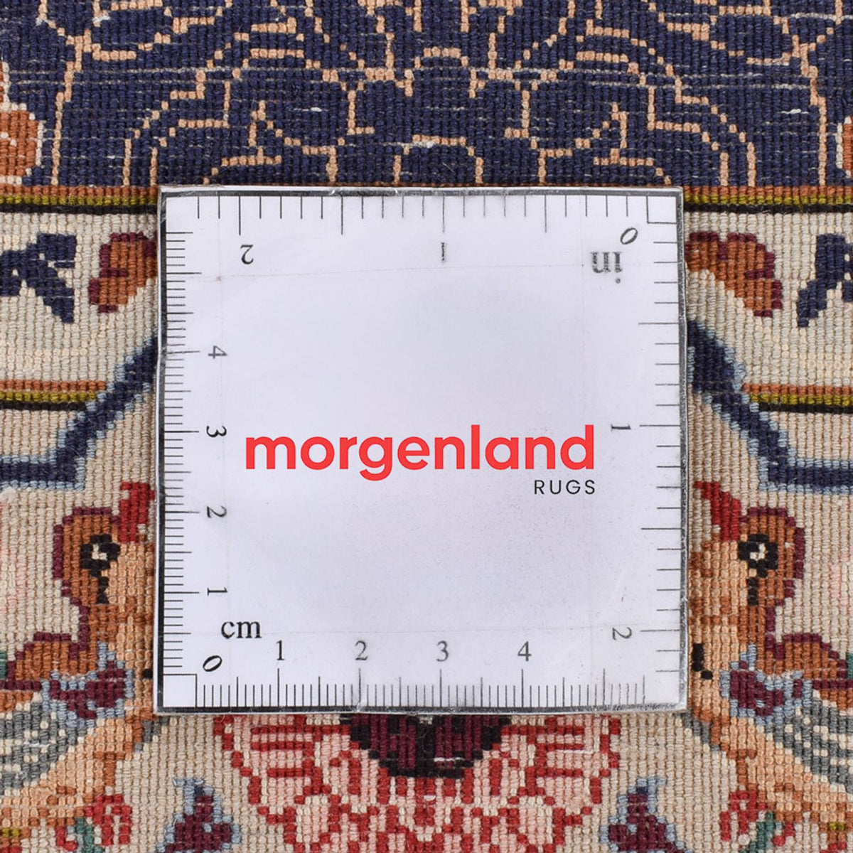 Runner Persisk matta - Ghom - Kunglig - 300 x 80 cm - mörkblå