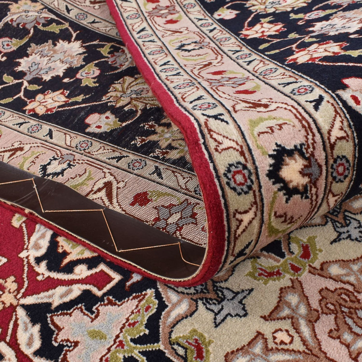 Persisk matta - Tabriz - Royal - 357 x 250 cm - röd