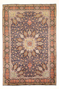 Persisk matta - Tabriz - Royal - 300 x 196 cm - rost