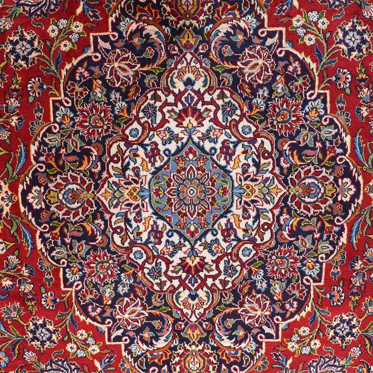 Persiska mattor - Keshan - Kungliga - 452 x 300 cm - röd