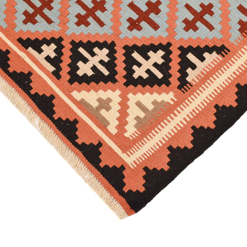 Kelim Carpet - orientalisk matta - 145 x 98 cm - flerfärgad