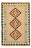 Kelim Carpet - orientalisk matta - 155 x 100 cm - flerfärgad