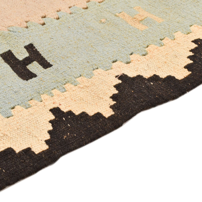 Kelim Carpet - orientalisk matta - 155 x 100 cm - flerfärgad