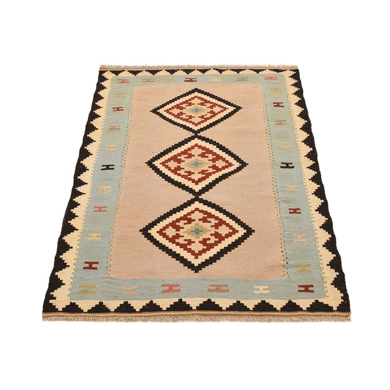 Kelim Carpet - orientalisk matta - 155 x 100 cm - flerfärgad
