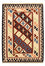 Kelim Carpet - orientalisk matta - 147 x 102 cm - flerfärgad