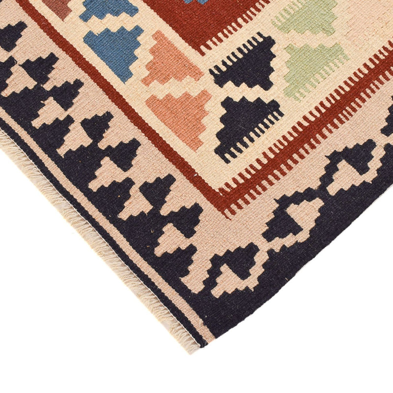 Kelim Carpet - orientalisk matta - 147 x 102 cm - flerfärgad
