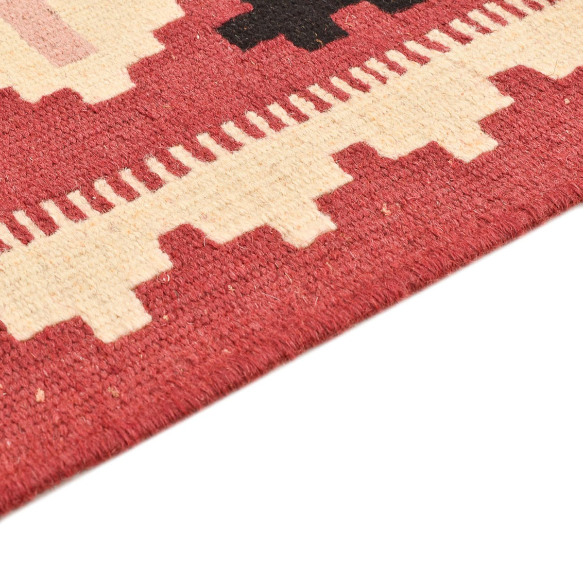 Kelim Carpet - orientalisk matta - 145 x 102 cm - flerfärgad