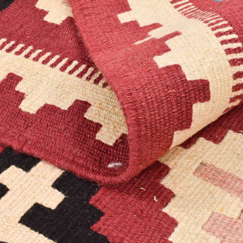 Kelim Carpet - orientalisk matta - 145 x 102 cm - flerfärgad