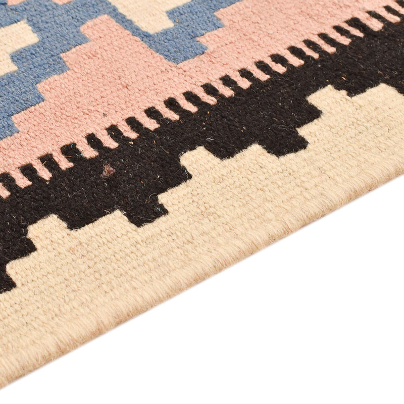 Kelim Carpet - orientalisk matta - 145 x 100 cm - flerfärgad