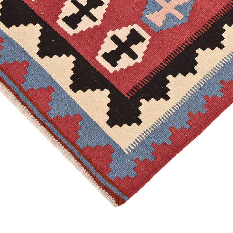 Kelim Carpet - orientalisk matta - 150 x 98 cm - flerfärgad