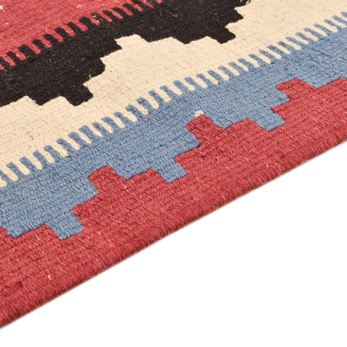 Kelim Carpet - orientalisk matta - 150 x 98 cm - flerfärgad