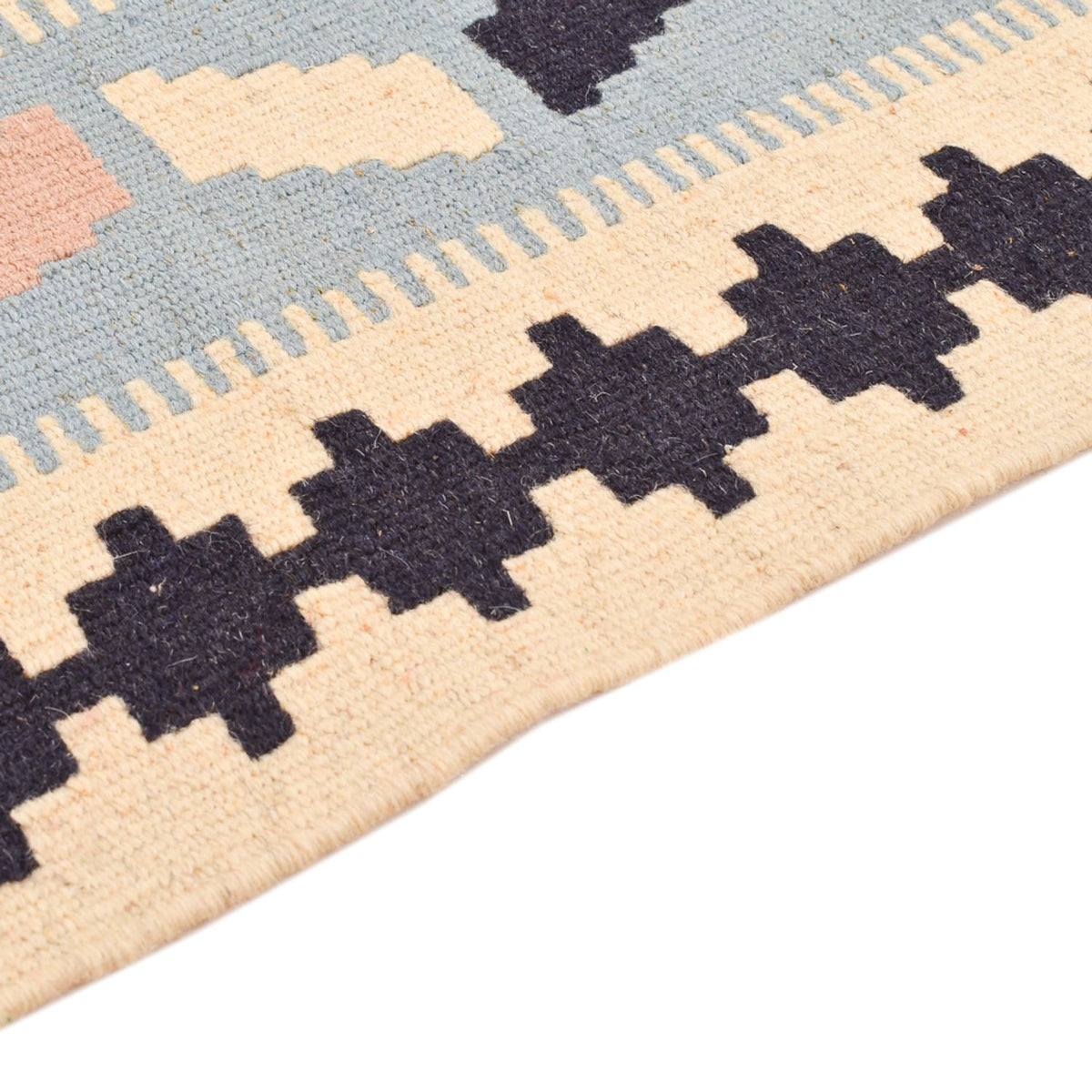 Kelim Carpet - orientalisk matta - 147 x 103 cm - flerfärgad