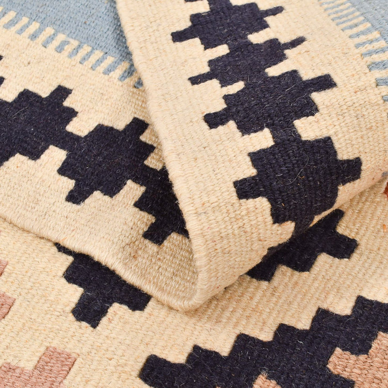 Kelim Carpet - orientalisk matta - 147 x 103 cm - flerfärgad