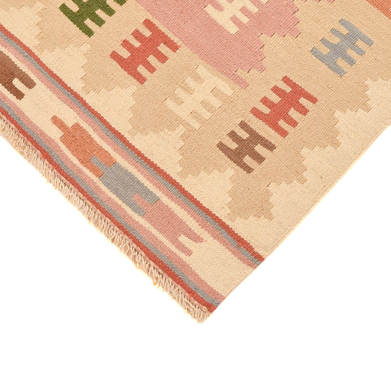 Kelim Carpet - orientalisk matta - 150 x 94 cm - flerfärgad