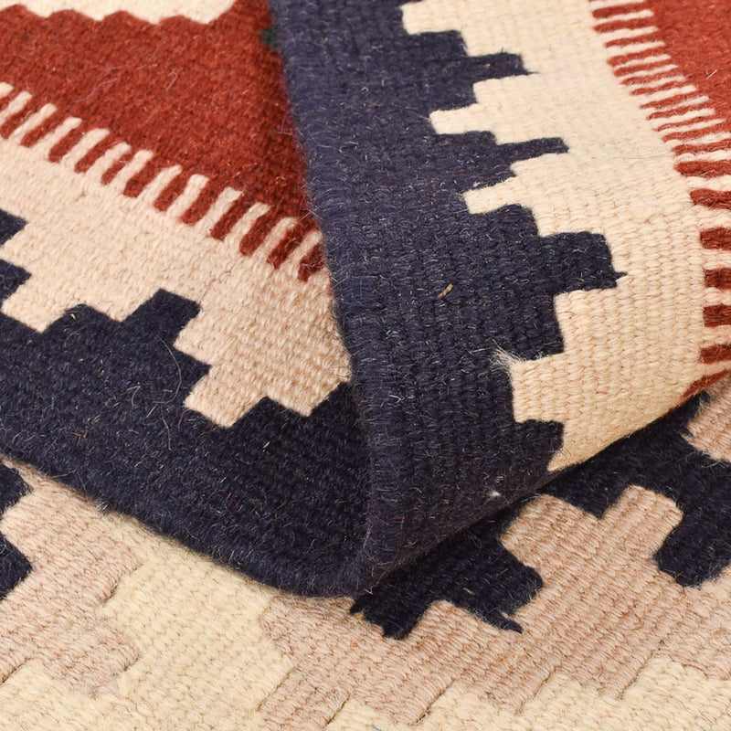 Kelim Carpet - orientalisk matta - 148 x 100 cm - flerfärgad