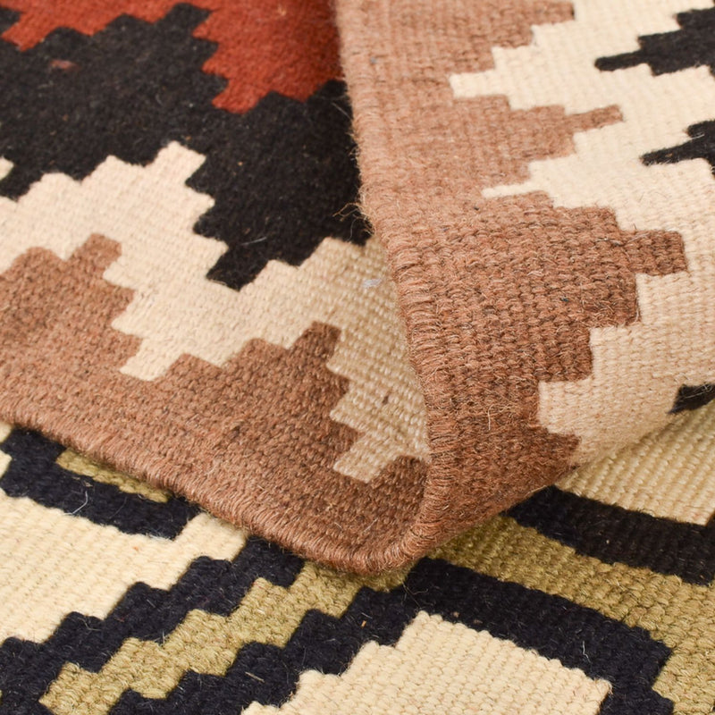 Kelim Carpet - orientalisk matta - 146 x 100 cm - flerfärgad