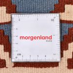 Kelim Carpet - orientalisk matta - 146 x 100 cm - flerfärgad