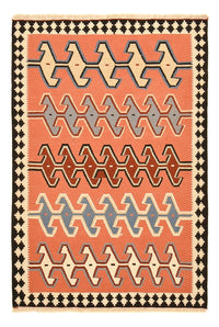 Kelim Carpet - orientalisk matta - 152 x 104 cm - flerfärgad