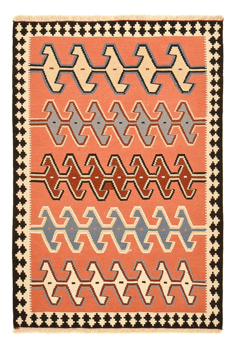 Kelim Carpet - orientalisk matta - 152 x 104 cm - flerfärgad