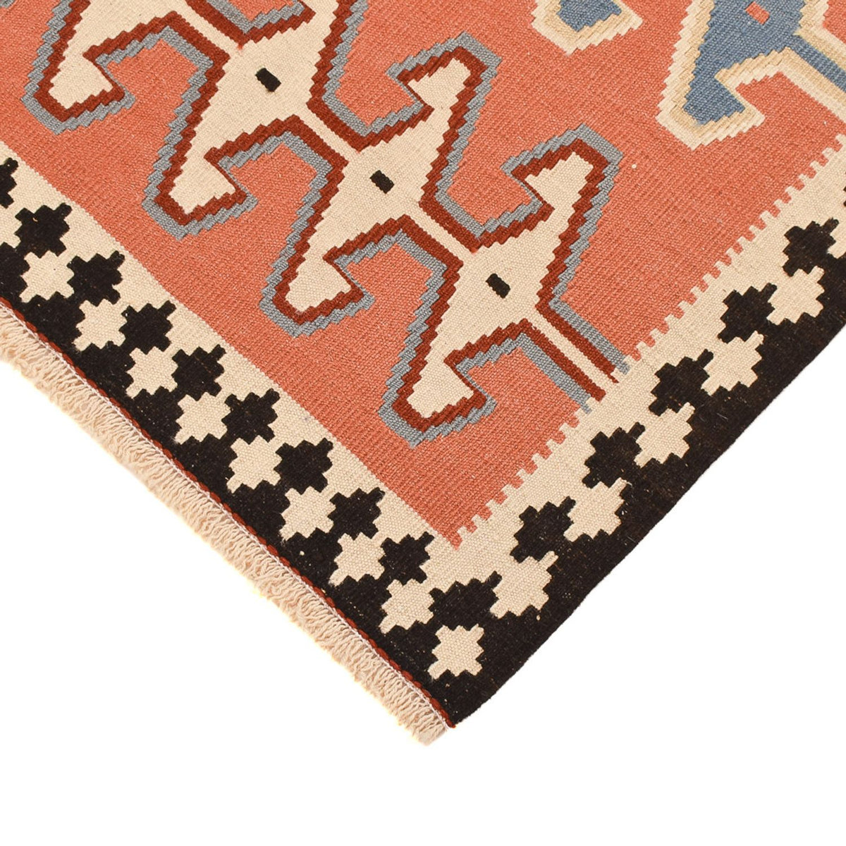 Kelim Carpet - orientalisk matta - 152 x 104 cm - flerfärgad