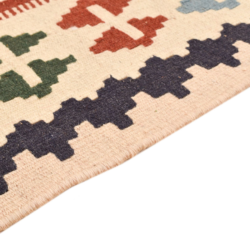 Kelim Carpet - orientalisk matta - 142 x 100 cm - flerfärgad