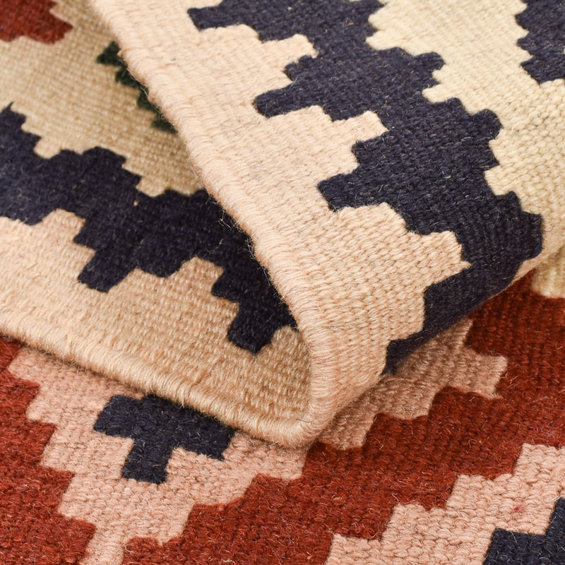 Kelim Carpet - orientalisk matta - 142 x 100 cm - flerfärgad