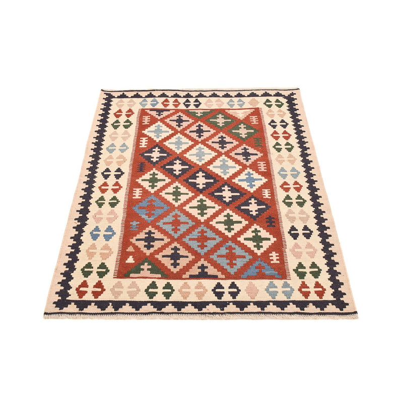 Kelim Carpet - orientalisk matta - 142 x 100 cm - flerfärgad