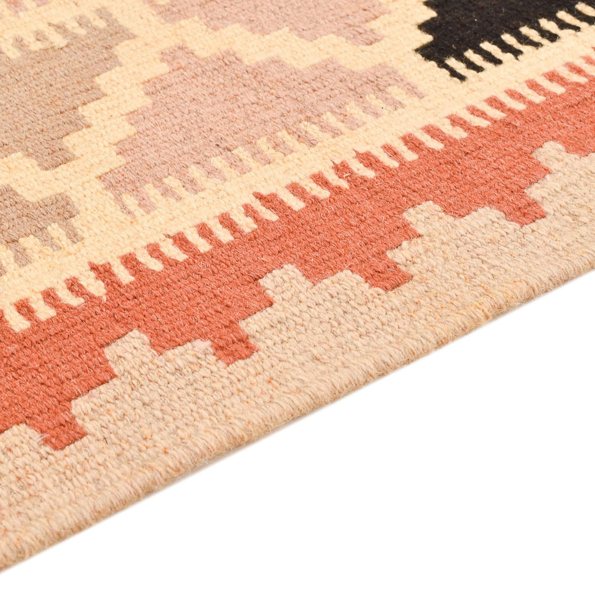 Kelim Carpet - orientalisk matta - 150 x 100 cm - flerfärgad