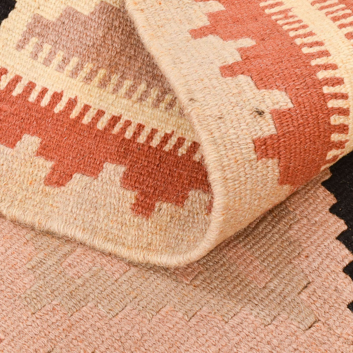 Kelim Carpet - orientalisk matta - 150 x 100 cm - flerfärgad