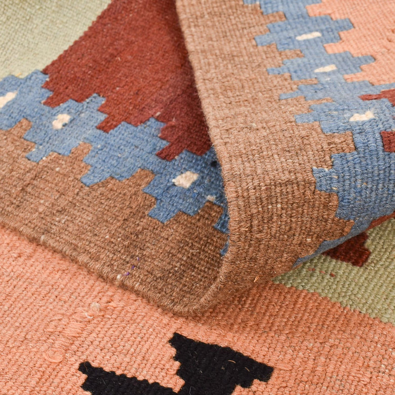 Kelim Carpet - orientalisk matta - 150 x 100 cm - flerfärgad