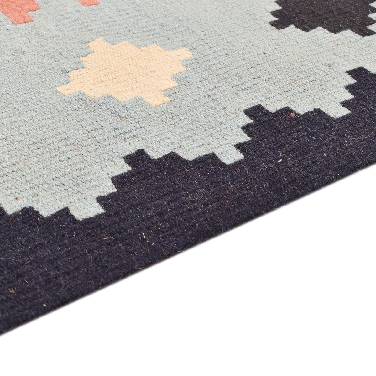 Kelim Carpet - orientalisk matta - 143 x 100 cm - flerfärgad