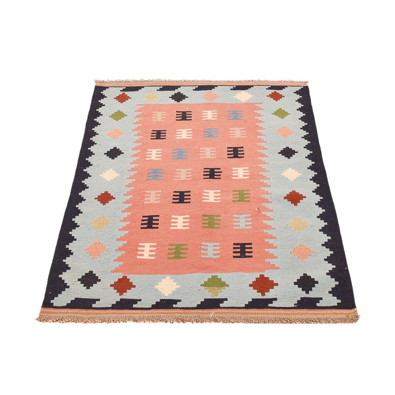 Kelim Carpet - orientalisk matta - 143 x 100 cm - flerfärgad