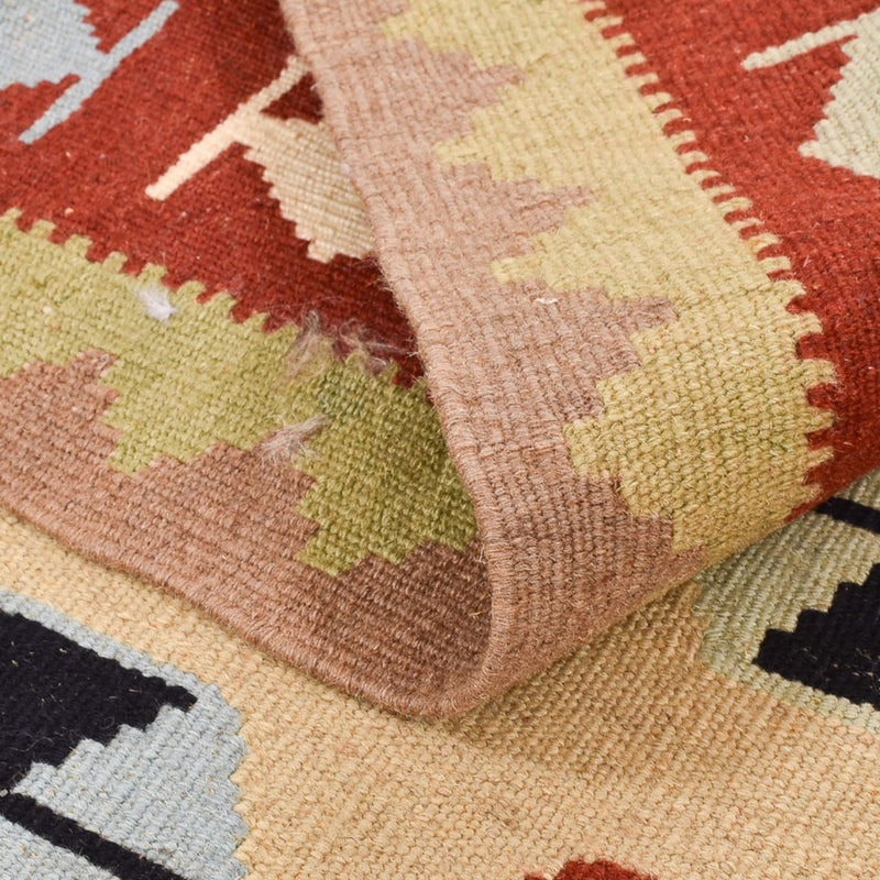 Kelim Carpet - orientalisk matta - 152 x 107 cm - flerfärgad